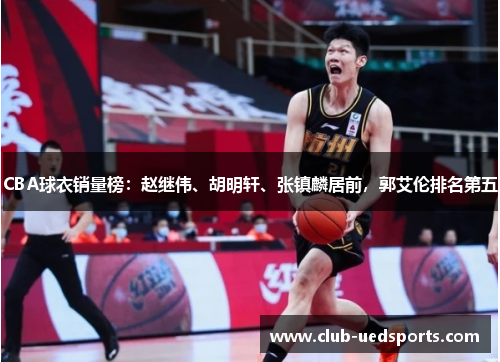 CBA球衣销量榜:赵继伟、胡明轩、张镇麟居前,郭艾伦排名第五